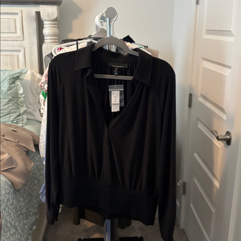 Elegant Black Women's Top